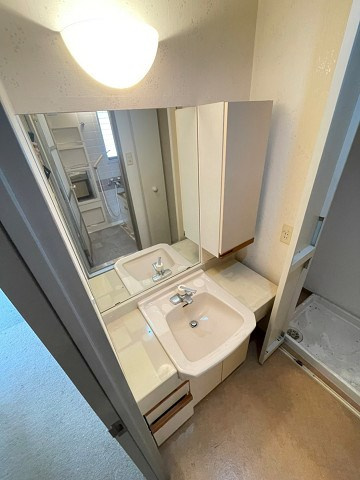 フォルム夙川37の洗面所