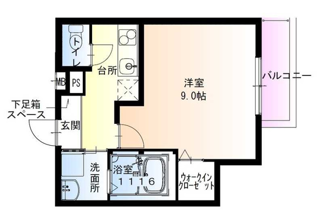 【間取り】 | フジパレス堺諏訪森Ⅲ番館