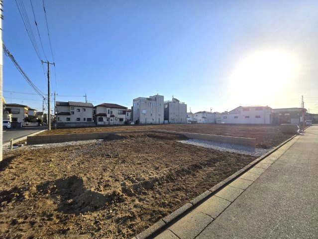 入間郡三芳町大字北永井の売地の外観