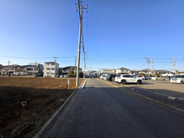 入間郡三芳町大字北永井の売地の外観