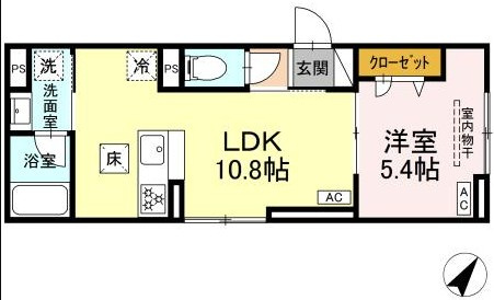 【間取り】 | セレスティア下丸子