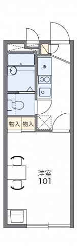 【間取り】 | レオパレスさくら | 画像2