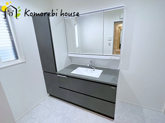 大宮盆栽町　新築一戸建て　グリーンガーデン　Kの独立洗面台|26.1.19撮影済み