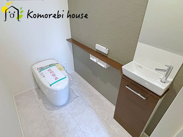 大宮盆栽町　新築一戸建て　グリーンガーデン　Kのトイレ|26.1.19撮影済み