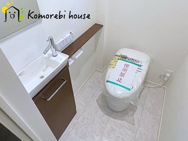 大宮盆栽町　新築一戸建て　グリーンガーデン　Kのトイレ|26.1.19撮影済み