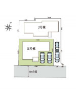 大宮盆栽町　新築一戸建て　グリーンガーデン　Kの区画図