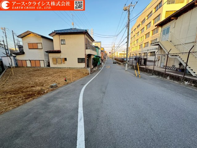 【前面道路含む現地写真】 | 船橋市市場411① | お気に入りのハウスメーカーや工務店で建築可能。デザインも間取も自由に決められるので、「自分たちらしい暮らし」を実現できます。日常に便利さと穏やかさを兼ね備えてた、立地はいかがでしょうか。