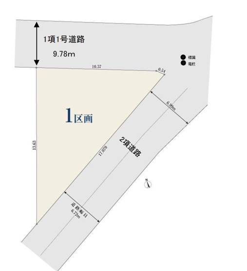 【土地図】 | 船橋市市場411①