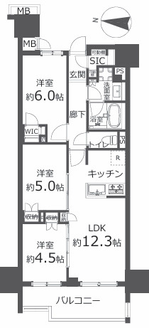 アンビシャス青砥の間取り