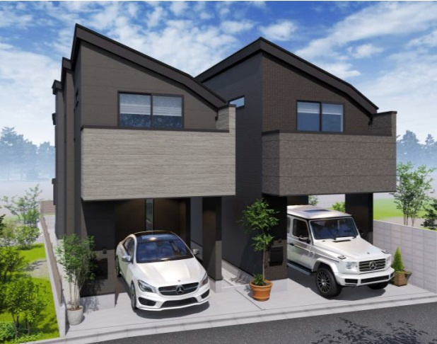 中野区若宮1丁目 全2棟 A号棟の外観|【駅徒歩5分の好立地！！】　最終1区画
閑静な住宅地エリア　新宿まで電車で約13分！　中央線エリアへバス便も多数あり
駅周辺には活気ある商店街がありお買い物には困りません