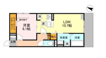 【間取り】 | Noble Terrace中山手