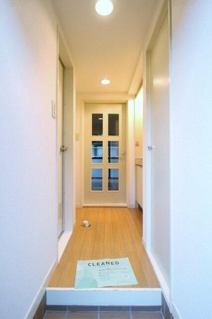 プラザ常盤台の玄関