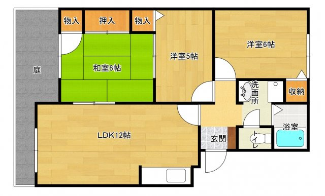 【間取り】 | グッドライフ有野中町 | グッドライフ有野中町 （Good Home)