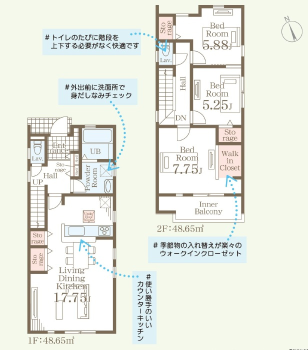 【LiveleGarden】下野市小金井 第5 全4邸