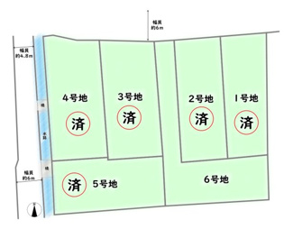 【区画図】 | 西京区川島三重町 | 《区画図》
