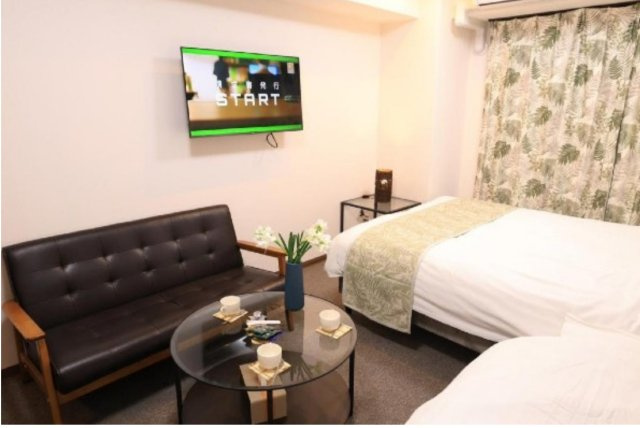 【レオパード心斎橋】　民泊稼働中マンションの洋室