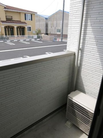 サンローラＡのバルコニー