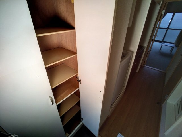 レオパレスカルモⅡの玄関