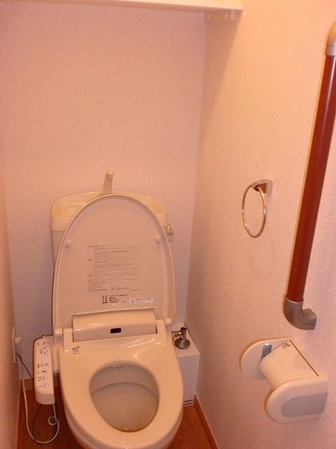 レオパレスカルモⅡのトイレ