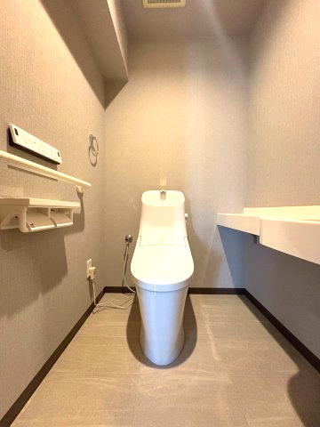 ライオンズマンション京命のトイレ|落ち着いて使えるトイレ