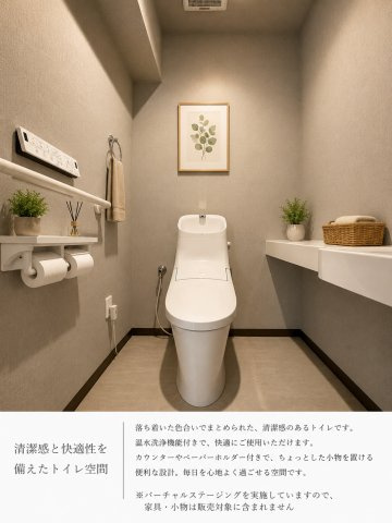 ライオンズマンション京命のトイレ