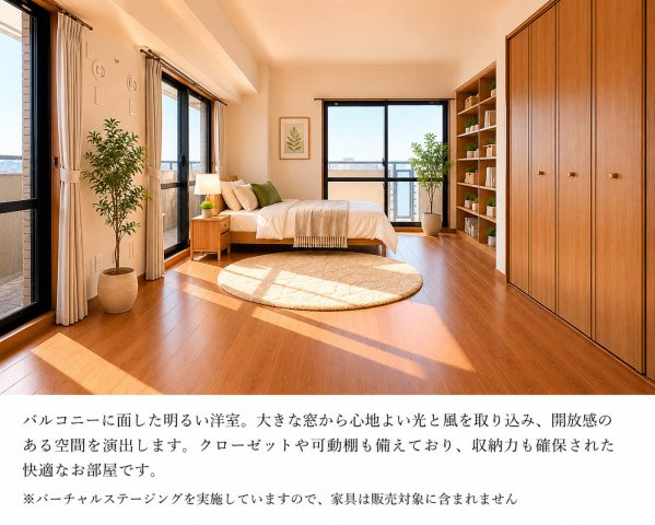 ライオンズマンション京命の洋室
