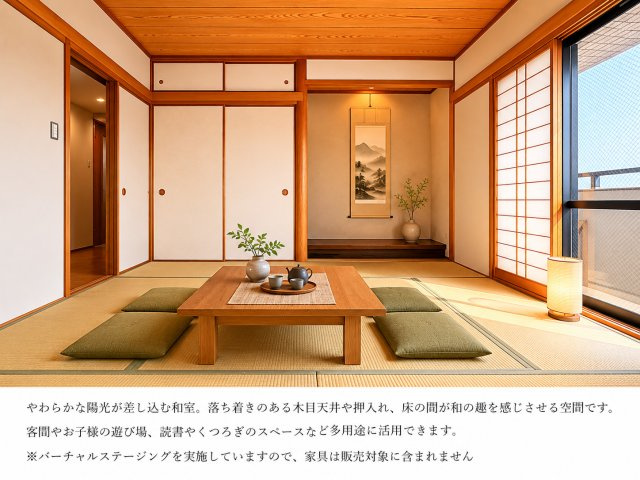 ライオンズマンション京命の和室