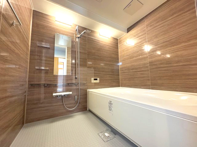 ライオンズマンション京命の浴室|ゆったりくつろげる浴室