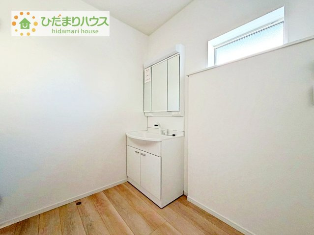 【独立洗面台】 | 常総市東野原第1　新築戸建 | シンプルで使い勝手の良い独立洗面台！