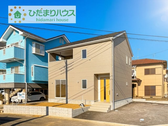 【外観】 | 常総市東野原第1　新築戸建 | スタイリッシュな外観です(^^)/