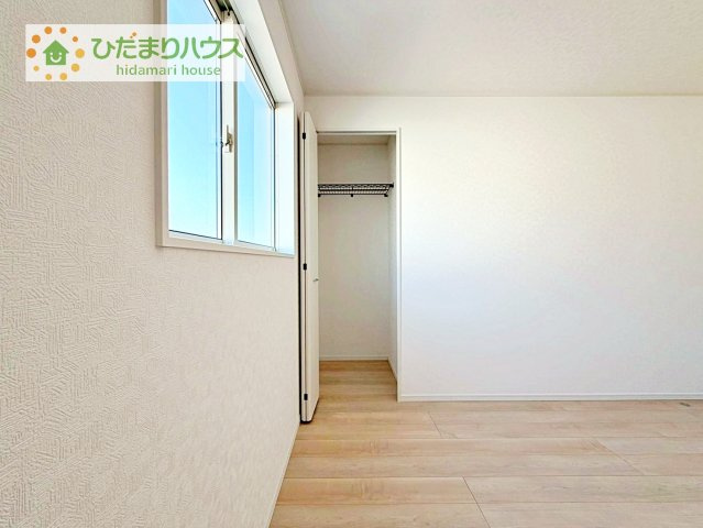 【収納】 | 常総市東野原第1　新築戸建 | 全室にクローゼットが付いていて、お部屋の住空間もスッキリ広々使えそうです(^^)