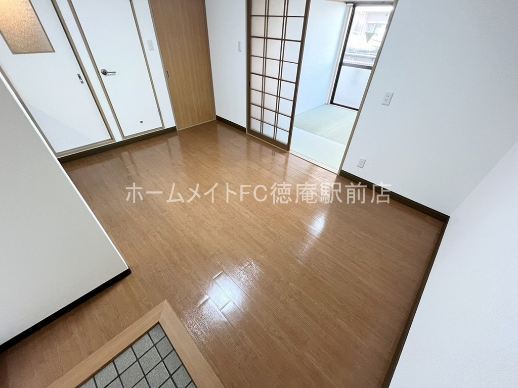 大阪市城東区永田４丁目の賃貸マンションのバルコニー