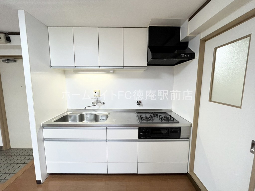 大阪市城東区永田４丁目の賃貸マンションのキッチン