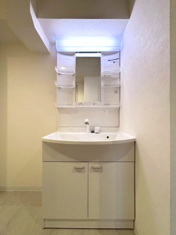 コープ野村澄川第2の独立洗面台