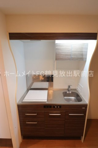 東大阪市高井田本通７丁目の賃貸マンションのキッチン