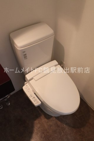 東大阪市高井田本通７丁目の賃貸マンションのトイレ
