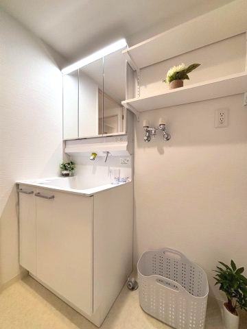 リーベスト月寒西の独立洗面台