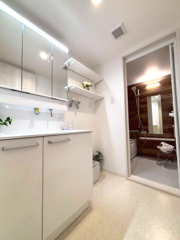 リーベスト月寒西の脱衣所