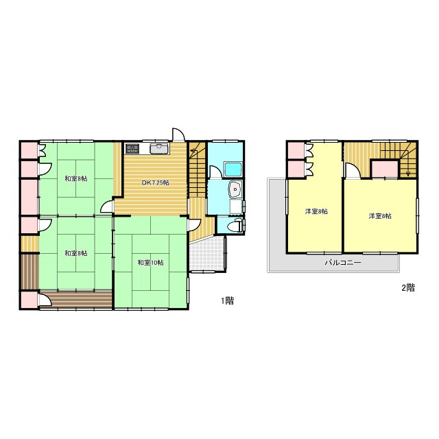大豆島　中古戸建の庭