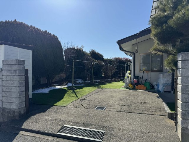 大豆島　中古戸建の庭