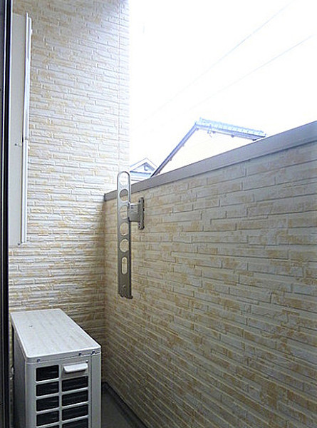 エスカレント国分のバルコニー