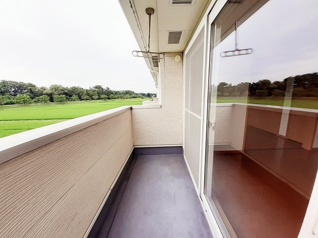 ヒルサイドタウンＣのバルコニー