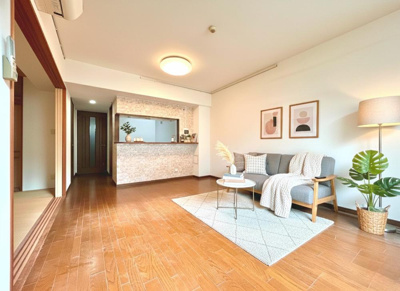 【居間・リビング】 | レクセルマンション中央林間 | 使いやすい居間です