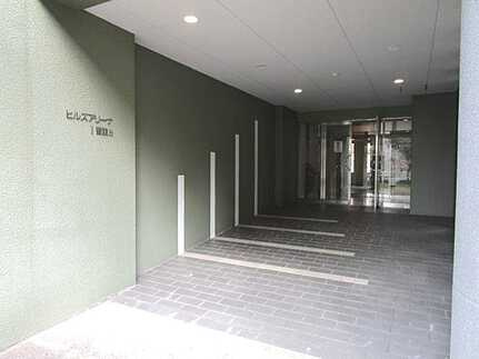 AcityヒルズアリーナⅠ番館のエントランス