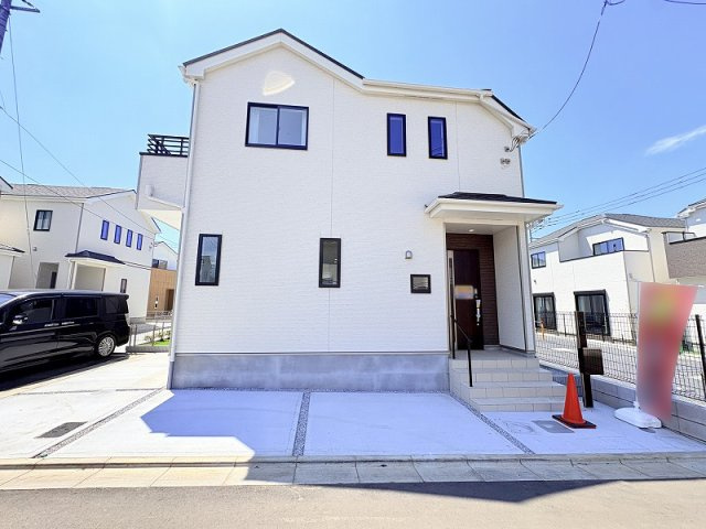 【外観】 | 新座市石神4丁目　新築一戸建住宅　全13棟　(保谷店) | 2026年4月撮影/陽当たり良く開放的な立地の住まい！