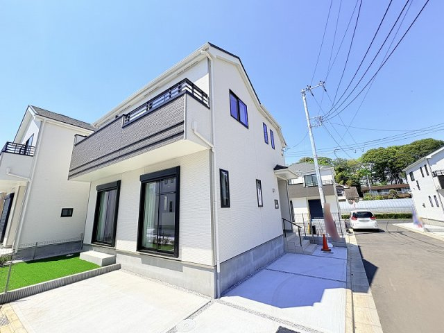 【外観】 | 新座市石神4丁目　新築一戸建住宅　全13棟　(保谷店) | 緑豊かな住宅地でのびのびとした暮らし。