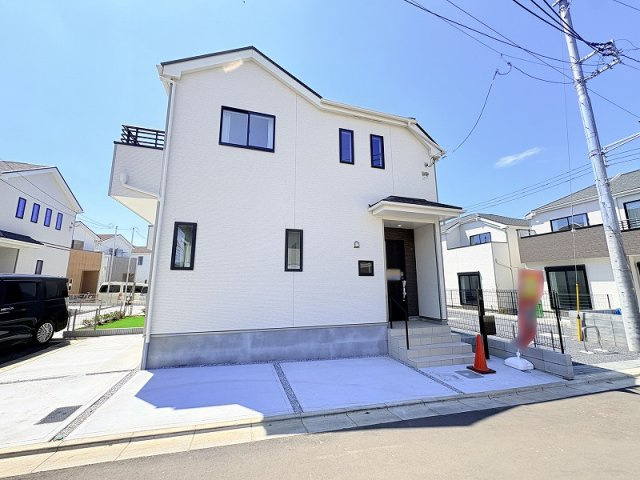 【外観】 | 新座市石神4丁目　新築一戸建住宅　全13棟　(保谷店) | 小中学校まで徒歩15分以内なのでお子様の登下校も安心。
