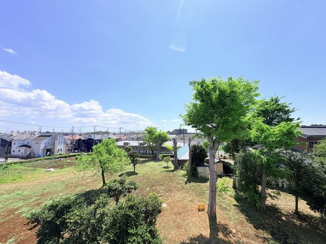 【展望】 | 新座市石神4丁目　新築一戸建住宅　全13棟　(保谷店) | 物件裏手は陽射しを遮る建物がなく、陽当たり良好です。