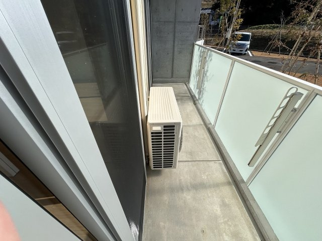おこう仁ハイツのバルコニー