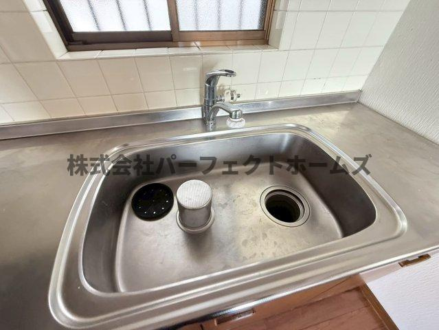 楠葉美咲1丁目戸建　賃貸のキッチン|お料理しやすいキッチンです